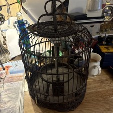 Antique Chinese Bamboo Bird