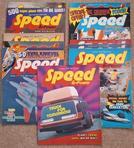 Speed power magazine bundle - power,