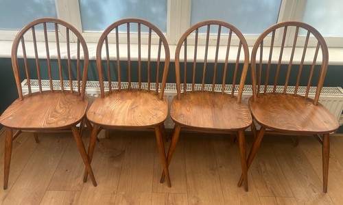 Ercol hoop back dining - 4,