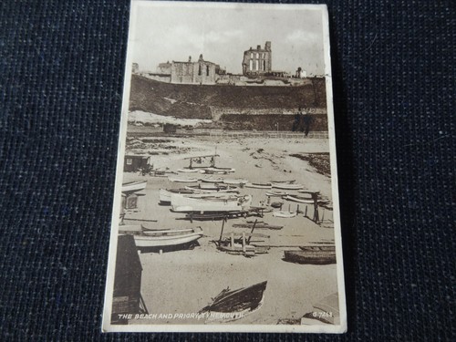The beach and - priory, tynemouth
