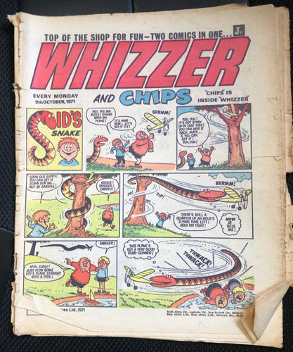 Whizzer and chips comic - and,