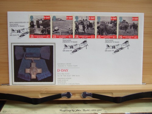 Rare 1994 day george cross - rare,