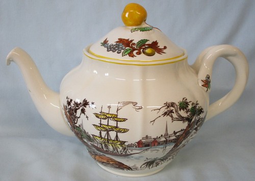 Spode yellow trim fair - yellow,