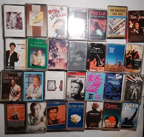 Cassette tapes 60s 80 - tapes, 80's