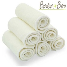 Reusable Washable Inserts Booster Liners For Real Pocket Cloth Nappy Bamboo Hemp