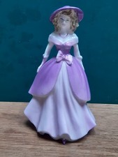 A Small Coalport Figure - Violet - 5" High