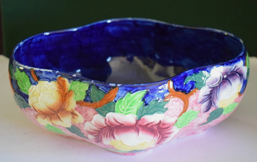 Maling large bowl with - large, cobalt