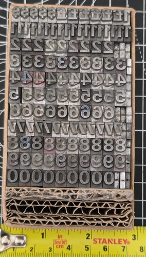 24pt univers numbers font - univers,