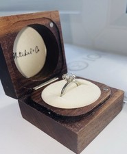 1.2 CT Brilliant Cut Solitaire Diamond Ring in a Bespoke Platinum Setting Size I