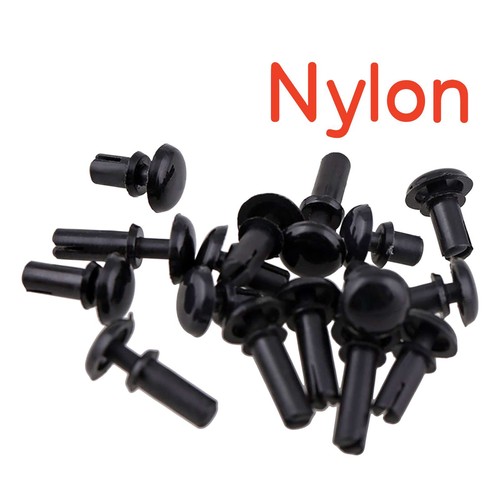 Black plain nylon - nylon, plastic