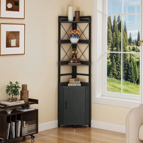 Tier corner shelf - corner, shelf,