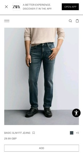 Zara basic slim - basic, fit