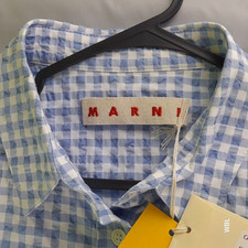 MARNI Blue & White Seersucker