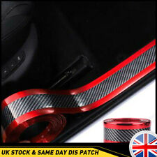 Protector Sill Scuff Cover Car Body Door Carbon Fiber Sticker Anti Scratch Strip