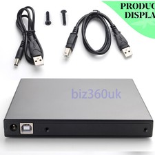 USB Enclosure 12.7mm IDE DVD CD Burner Player Case Internal Optical Drive Caddy