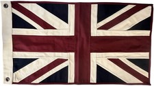 Union Jack Large Flag Fully Sewn United Kingdom UK 76cm x 43cm Vintage-Look