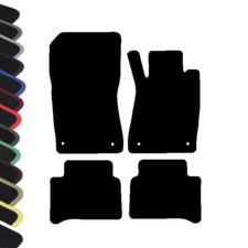 Fits Mercedes E Class W211 2002-2009 Black Tailored Car Mats COLOURED BINDING