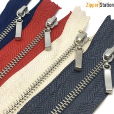 Closed End  Zip - No3- Metal Chrome Teeth Weight Zipper (CR3CE)
