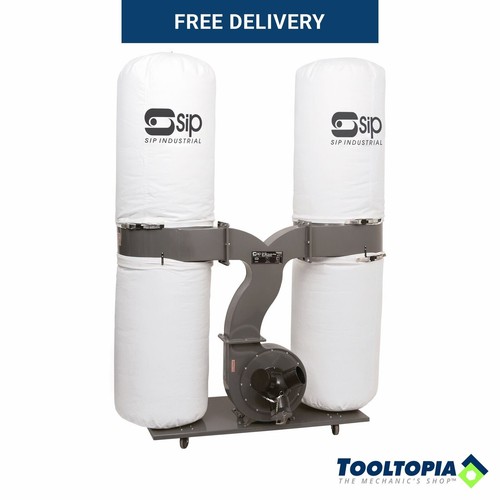 Sip double bag dust extractor - sip,