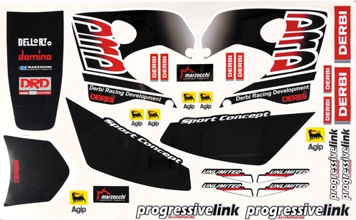 Derbi drd 2003 black decor - derbi,