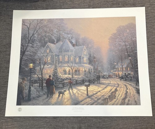 Thomas kinkade holiday - thomas,