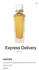 Cartier Oud & Amber 75ml EDP