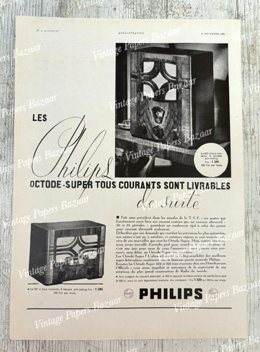 1930s philips octode super 522 - 1930s, octode-super