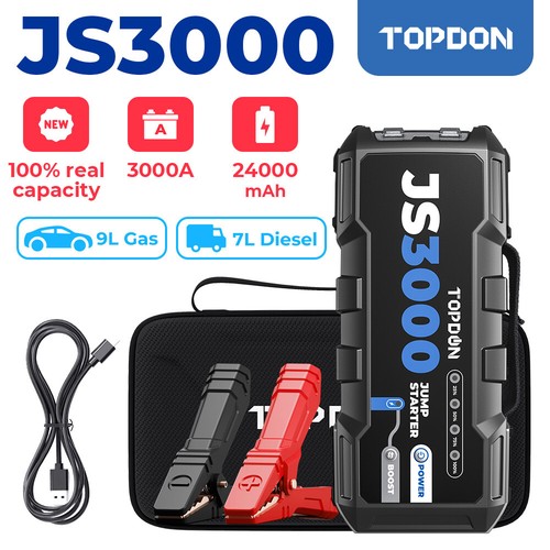 Topdon js3000 12v 3000a - topdon,