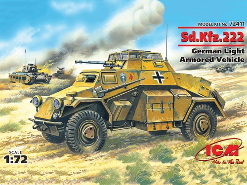 Icm models ww2 armour - models, 1/72