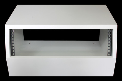 White angled inch - white, 19"