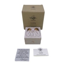 Willow Tree Friendship Sculpted Hand-Painted Keepsake Box Vintage 2003 Demdaco