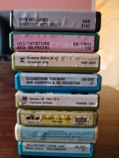8 X 8 Track Cassettes Without