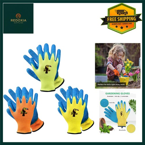 Flexible kids gardening - gardening, gloves