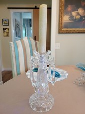 1 Vintage Waterford Crystal "LISMORE" Candelabras 10”Tall 
