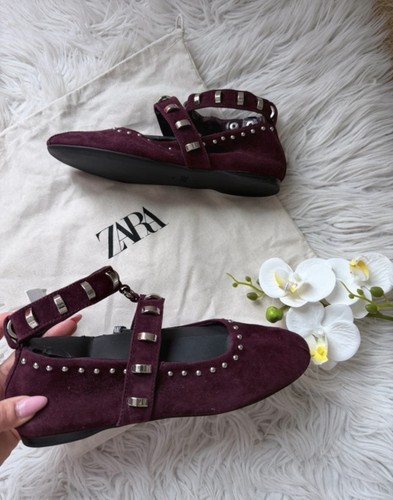 Zara studded ballet flats - ballet,