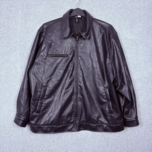 Faux leather jacket mens - h&m,