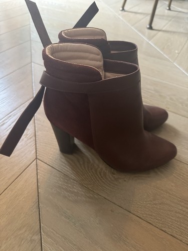 Reiss heeled boots leather and - boots,