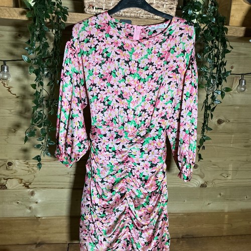Zara pink green floral - zara, &