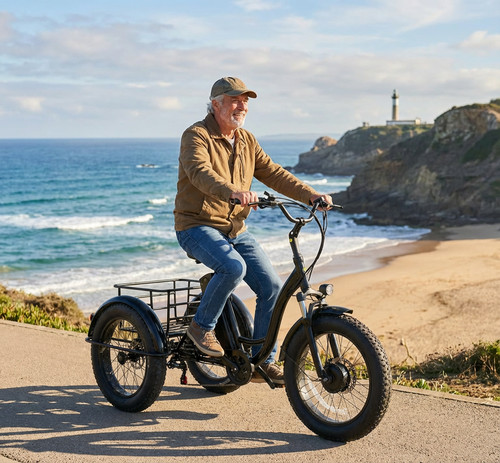 Electric snow tricycle - snow, 48v