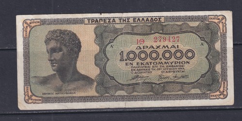 Greece 1944 1 million - -,