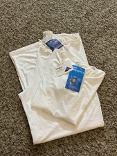 Vintage Womens LL Bean Lounge Wear Set Cool Max XL White NEW WITH TAGS