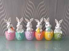 TK Maxx Easter Bunny Rabbits & Eggs Ornament