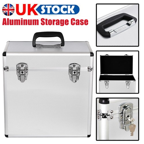 Aluminum vinyl flight case - aluminum, dj