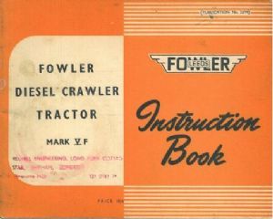 Fowler diesel crawler tractor - fowler,