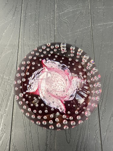 Large glass paperweight - large,