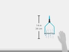 Star Hand Tiller Seedbed Cultivator - Manual Garden Tool Fits Most Handles