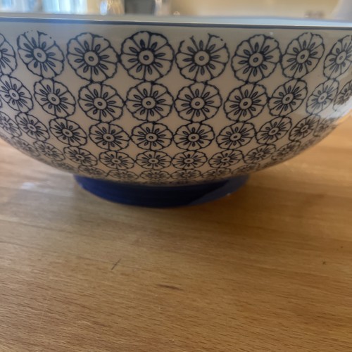 Ceramic blue white - 12”,