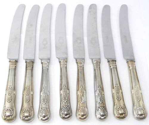 Table knives silver plated - knives,