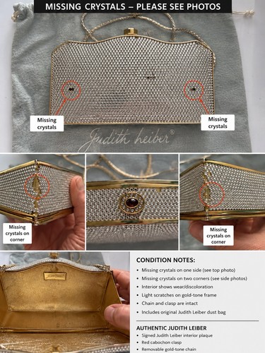 Authentic judith leiber - judith,