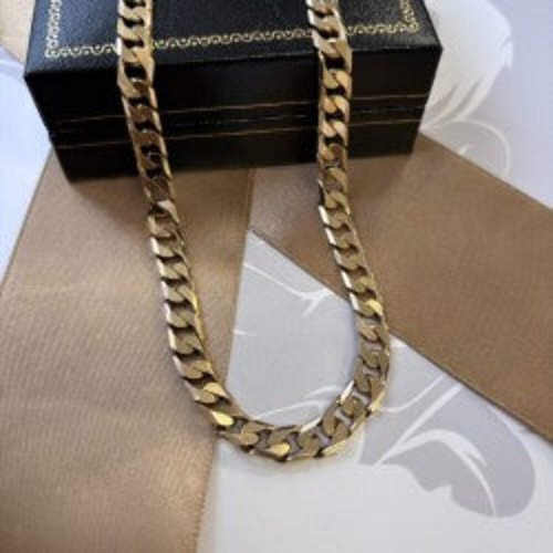 9ct gold curb - 9ct,